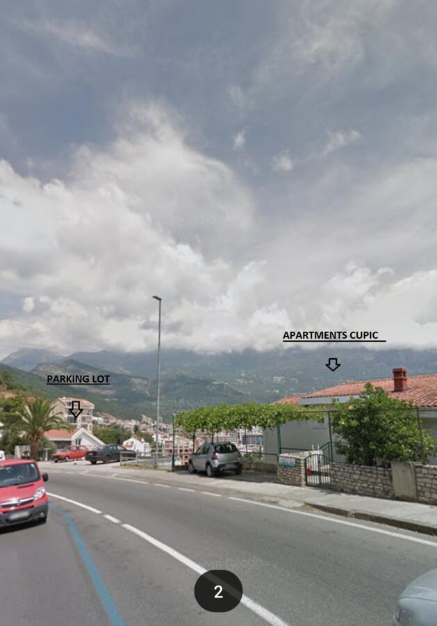 Apartmani Cupic Budva Exterior foto